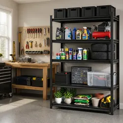 Maximize Your Storage with a 5-Tier Steel Shelving Rack