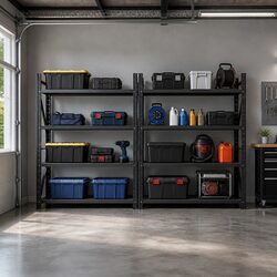 Industrial Garage Shelving Unit - 4M Heavy Duty Rack