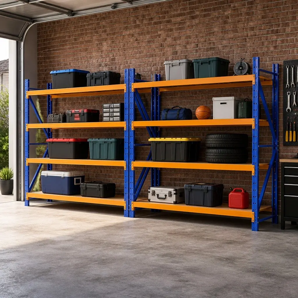 Heavy-Duty Adjustable Shelving Rack 4M for Organized Spaces