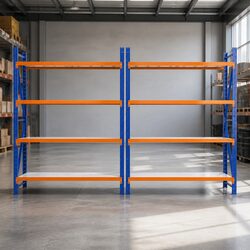Organize Your Space with 4M Heavy-Duty Shelving Unit