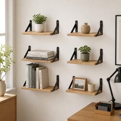 Enhance Your Home with 6 Versatile Floating Shelves