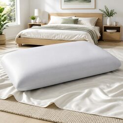 Memory Foam Cooling Pillow Queen Size Solid Core Anti-Clumping Bed Pillow Hot