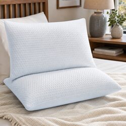 Enhance Your Sleep with 2 Pack Adjustable Gel Memory Foam Pillows
