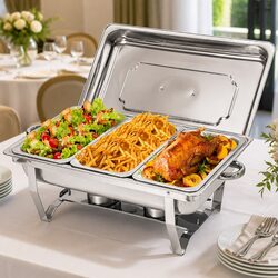 Elevate Your Entertaining with 3x3L Chafing Dish Set