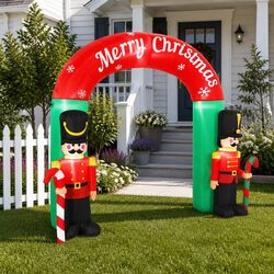 Elevate Your Holiday Decor with a Nutcracker Inflatable Archway