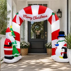 Transform Your Space with this Christmas Inflatable Archway