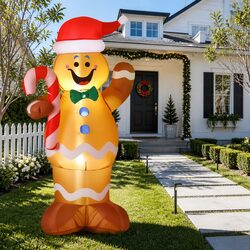 Enhance Your Holidays with a Gingerbread Man Inflatable