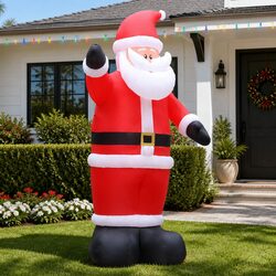 Festive 5M Christmas Inflatable Santa for Home Decoration