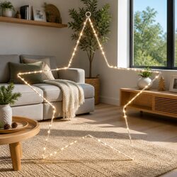 Enhance Your Holiday Space with 50cm Star Lights