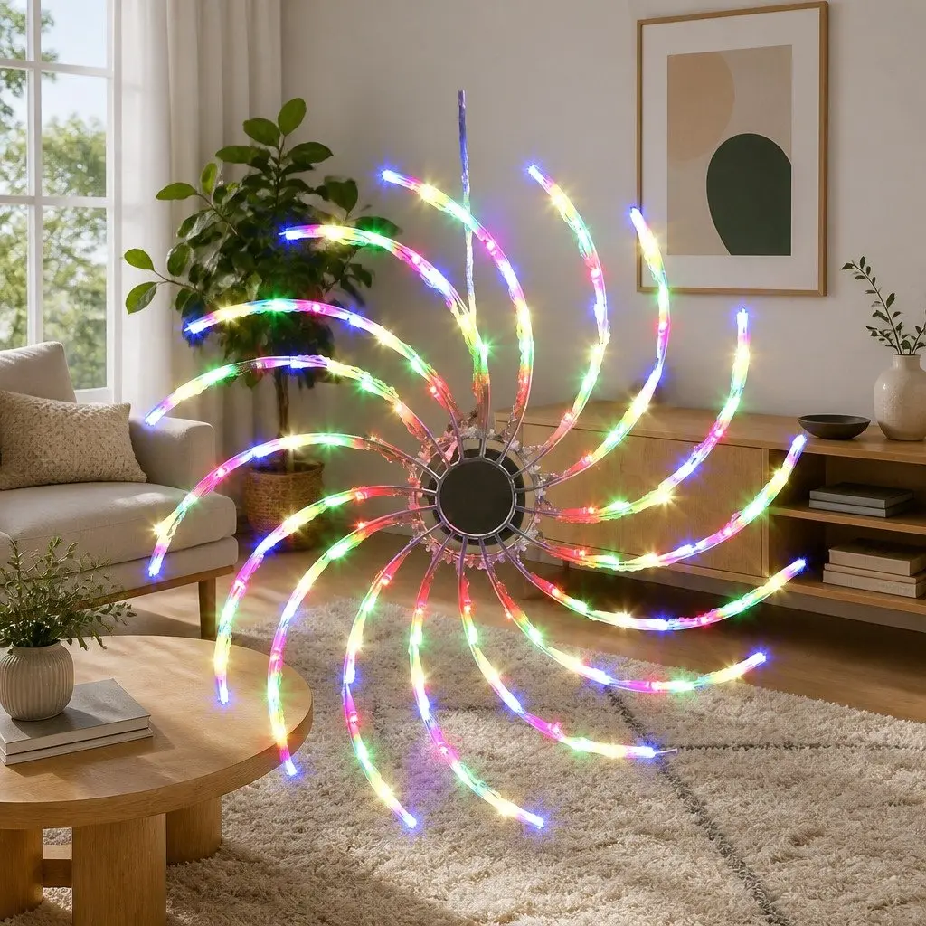 LED Christmas Lights 0.5M Multi-Coloured Outdoor Indoor Decoration