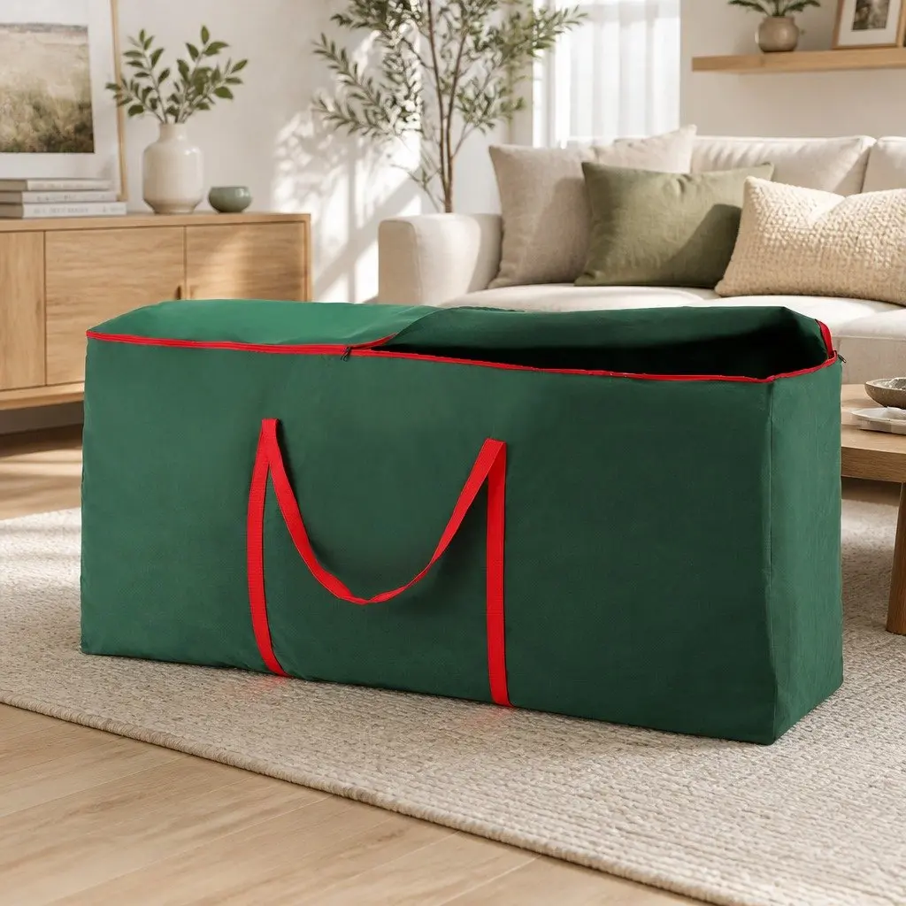 Christmas Tree Storage Bag 8ft Green Thick Oxford Fabric Organizer