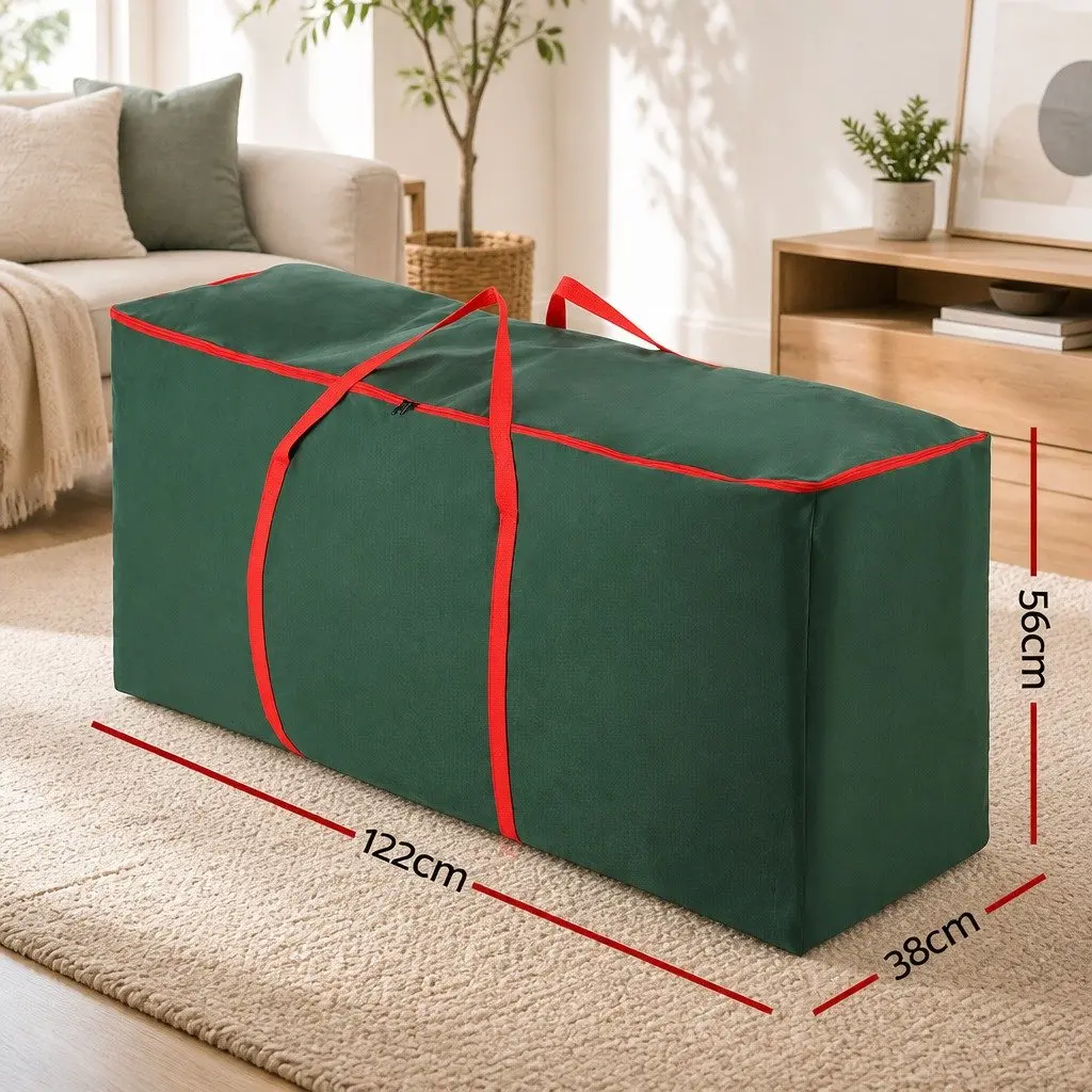 Christmas Tree Storage Bag 8ft Green Thick Oxford Fabric Organizer