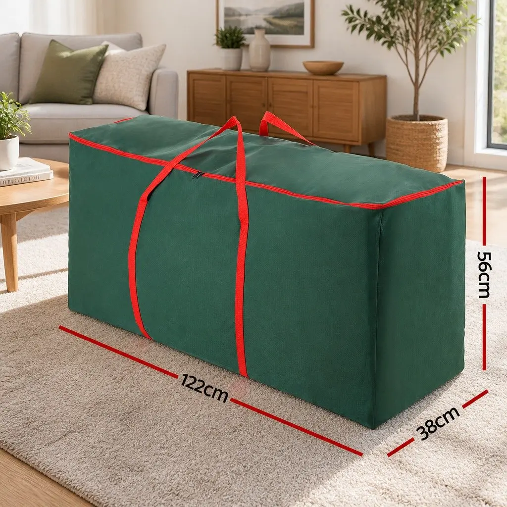 Christmas Tree Storage Bag 8ft Green Thick Oxford Fabric Organizer