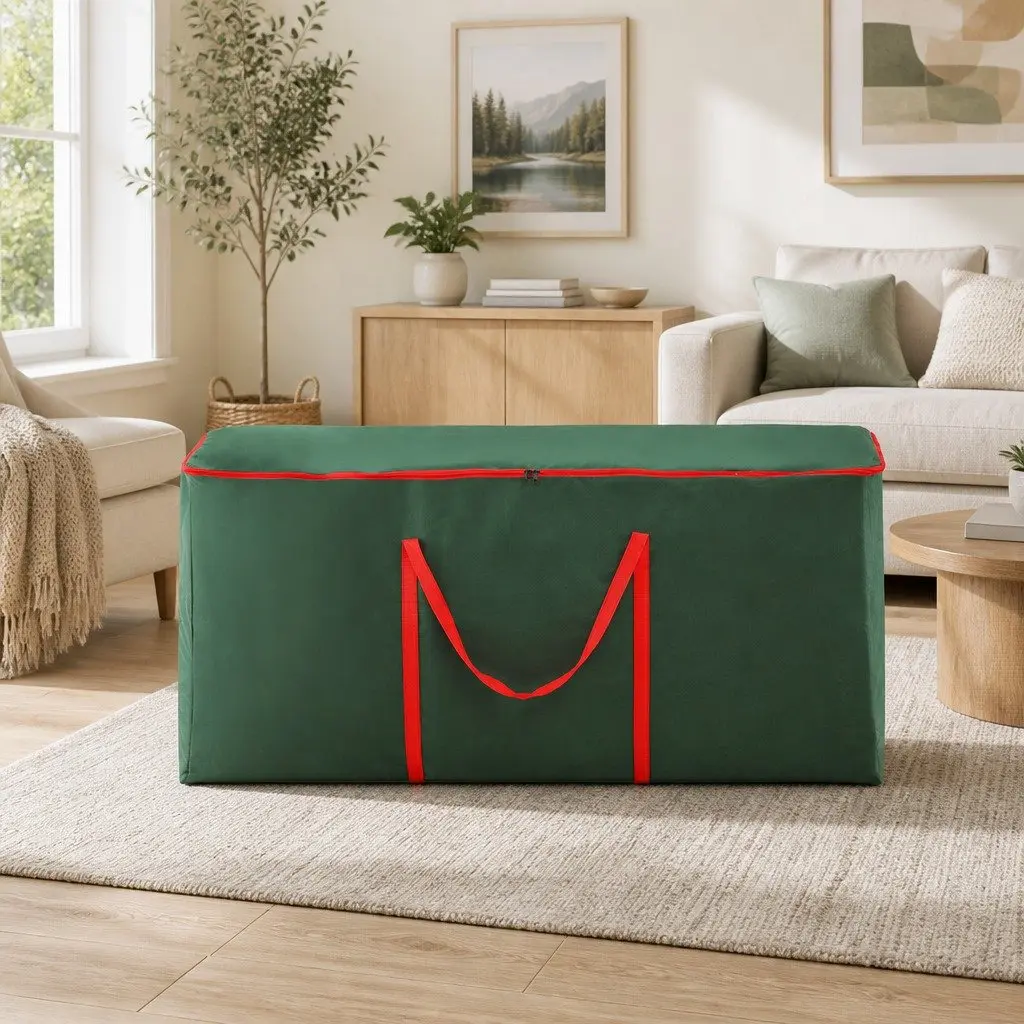 Christmas Tree Storage Bag 8ft Green Thick Oxford Fabric Organizer