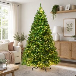 Enhance Your Holidays with a 1.8m Pre-lit LED Tree