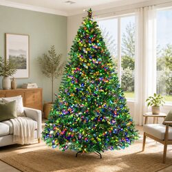 Elevate Your Holiday Decor with a 2.4M Pre-lit Tree