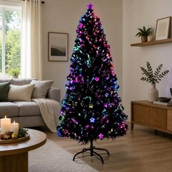 Add Festive Charm with a 6ft Optic Fibre Christmas Tree