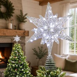 Elevate Your Holiday Decor with This 3D Christmas Tree Topper