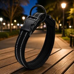Sturdy Reflective Dog Collar Enhancing Your Pet's Safety