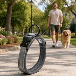 Reflective Dog Collar for Enhanced Safety and Security