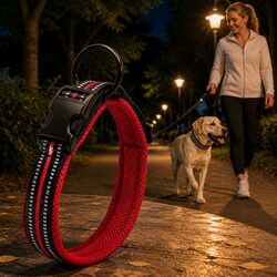 Enhance Your Outdoor Adventures with This Reflective Dog Collar 3XL