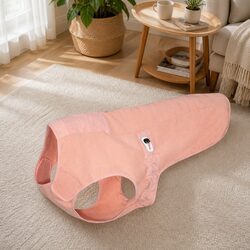 Dusty Pink XS Dog Winter Jacket for Cozy Comfort