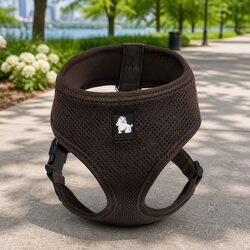 Dog Harness XL with Steel D Ring Adjustable Breathable Mesh Pet Walking Harness