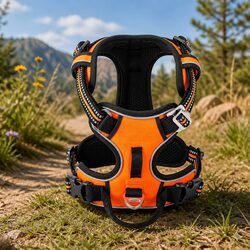 No Pull Dog Harness XS Orange - Elevate Your Walks