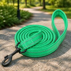 Reflective Nylon Dog Leash 2m - Elevate Your Walks