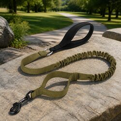 Dog Leash 2cm Width 1.4m Length Neoprene Padded Handle Traffic Control