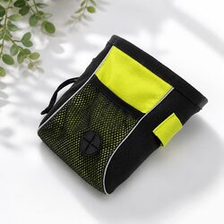 Enhance Your Walks with a Functional Dog Treat Bag in Yellow