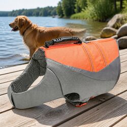 Small Orange Life Vest for Dogs: Safety and Visibility