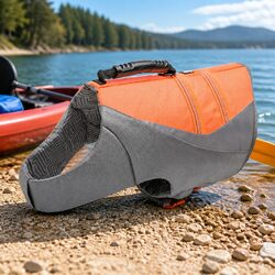 Enhance Your Dog's Water Fun with a Reflective Life Vest