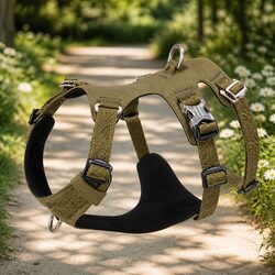 Dog Harness No Pull Escape Proof Adjustable Straps Reflective Safety Walking