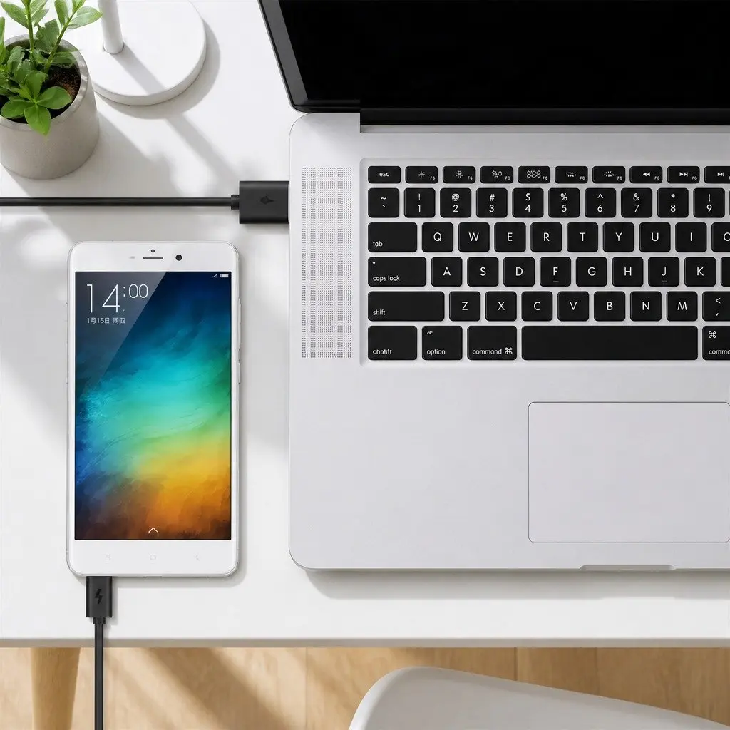 USB to USB-C Fast Charging Cable For Samsung Huawei Android Devices