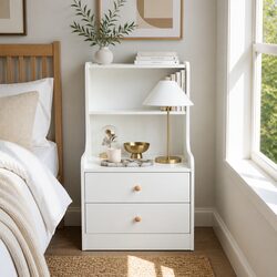 Enhance Your Space with a Modern Nightstand Cabinet White