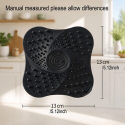 Silicone Drain Cover Toilet Odor Proof Anti Blocking Filter Kitchen Sink Blue