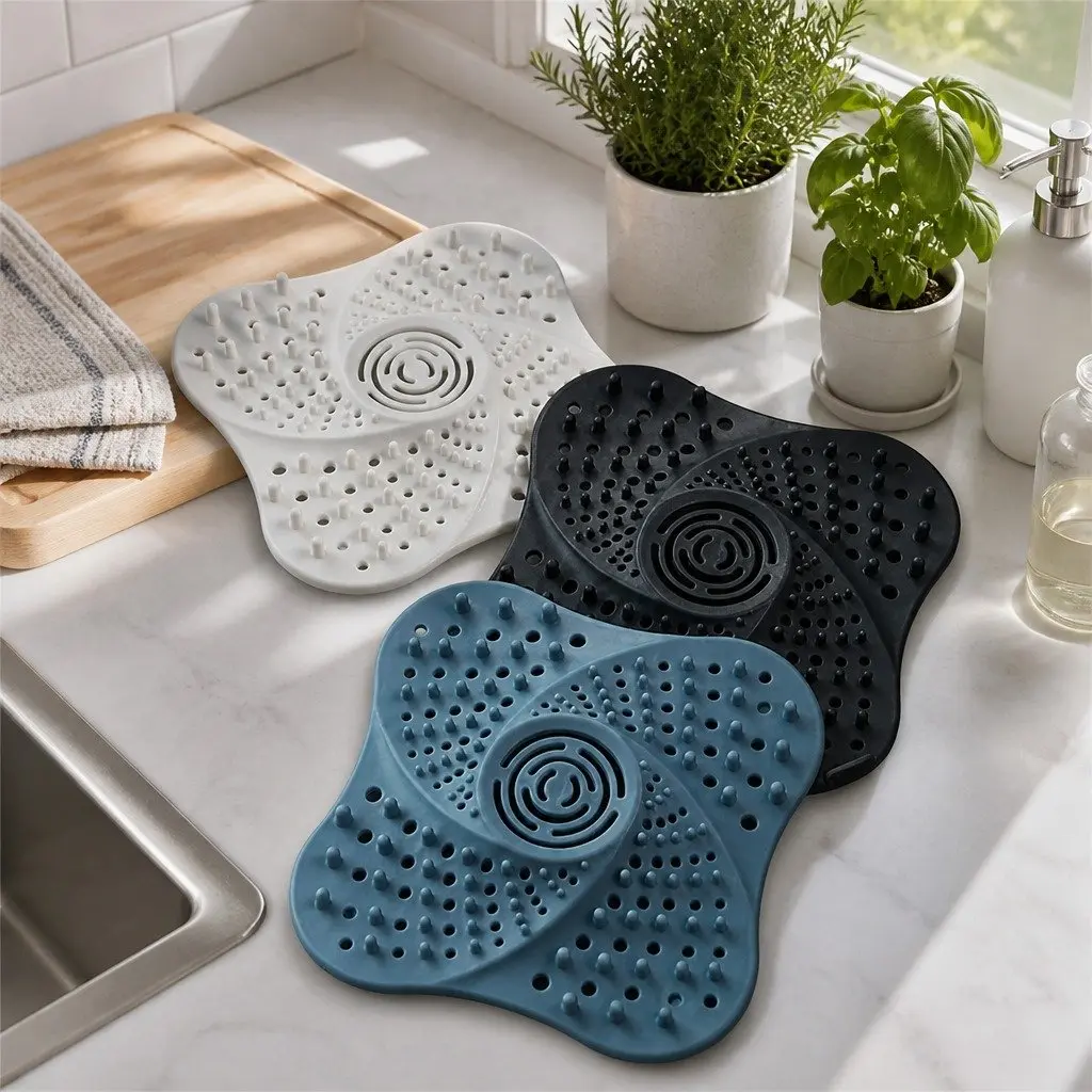 Silicone Drain Cover 13cm Anti Blocking Odor Proof Kitchen Sink Filter