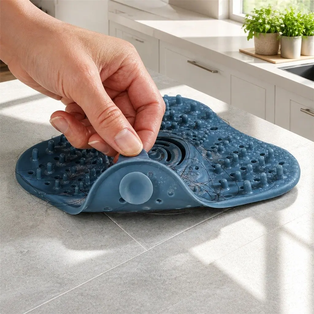 Silicone Drain Cover 13cm Anti Blocking Odor Proof Kitchen Sink Filter