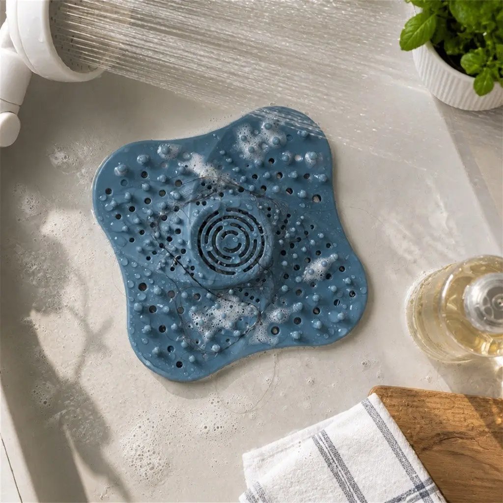 Silicone Drain Cover 13cm Anti Blocking Odor Proof Kitchen Sink Filter