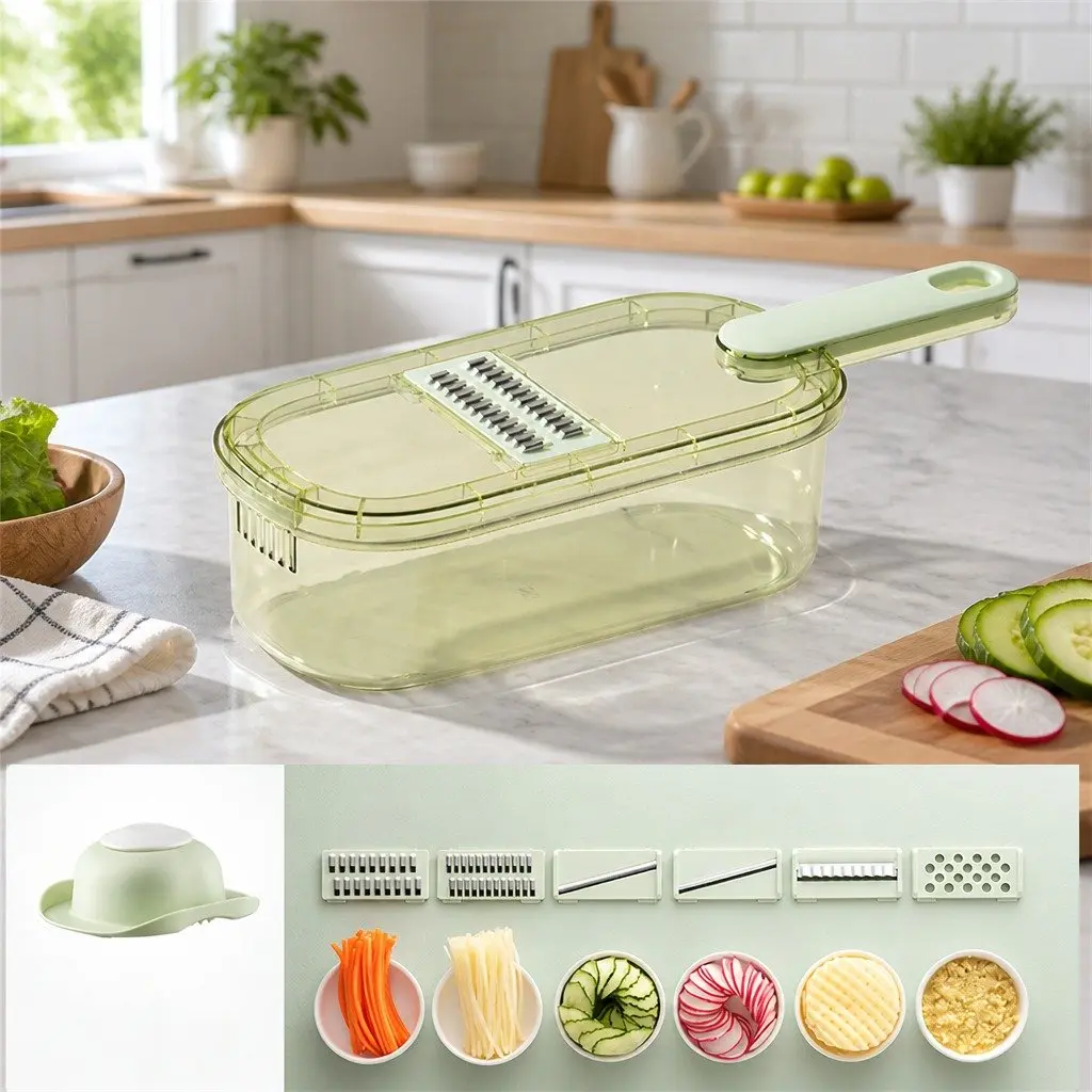 Peeler Slicer Shredder Vegetable Fruit Kitchen Cutter Multi-Functional Tool Set