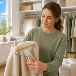 Enhance Your Living Space with This Portable Lint Remover