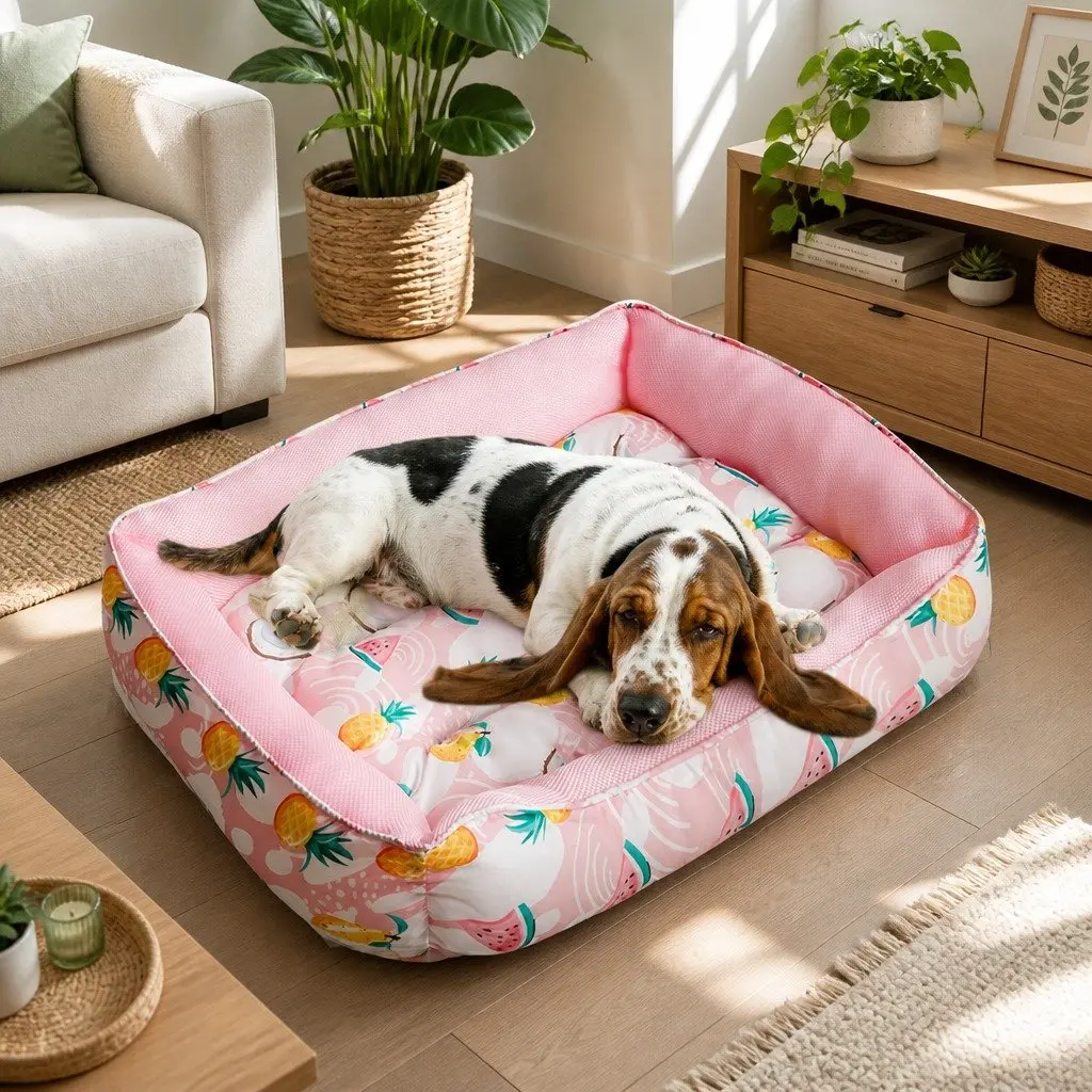 Dog Cooling Mat Pet Summer Pad Ice Bed Sleeping Nest Universal Design