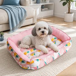 Stylish Pet Cooling Pad for a Comfortable Living Space