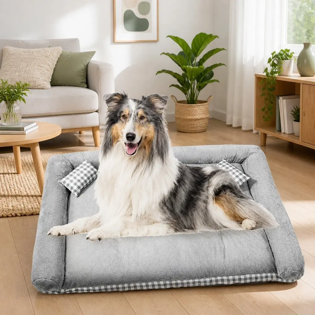 Dog Bed XXL Soft Cushion Removable Washable Warm Basket