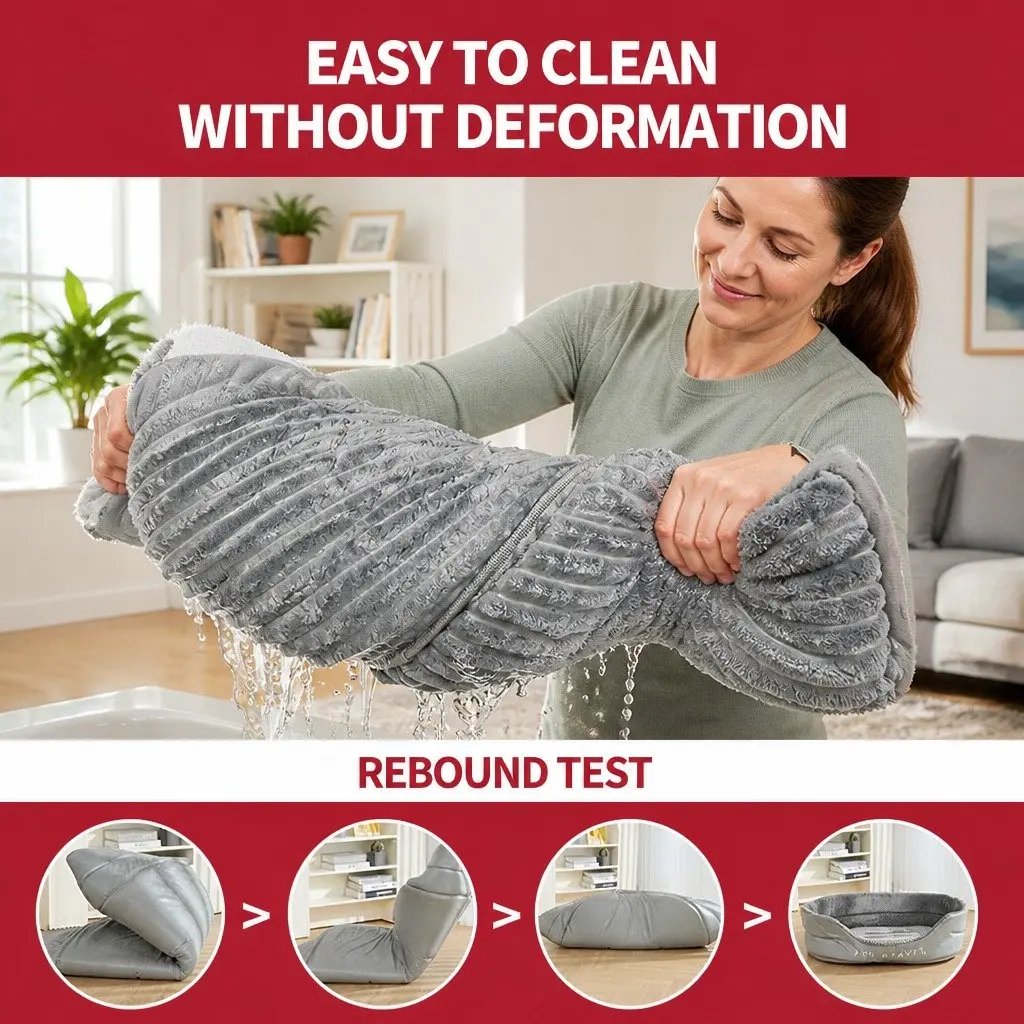 Pet Cooling Mat 47x35x17cm Dirt Resistant Quick Rebound Temperature Relief for Dogs Cats