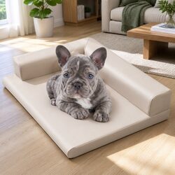 Enhance Your Space with the L-Shaped Dog Bed