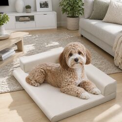 Cozy L-Shaped Dog Bed That Enhances Your Living Space