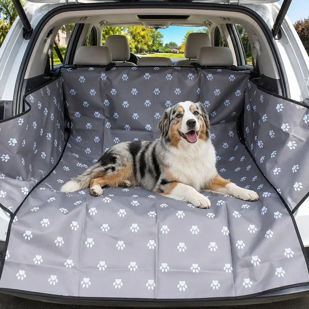 Pet Car Seat Cover Hammock Waterproof NonSlip Protector for Dogs and Cats 155x105cm