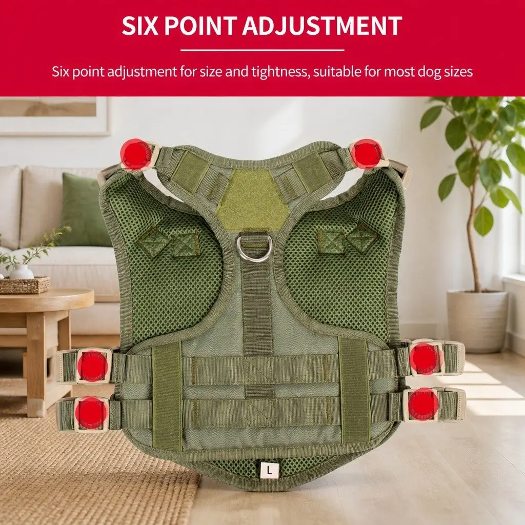 Tactical Chest Rig Outdoor Gear Organizer with Poop Bag Holder Green Strap
